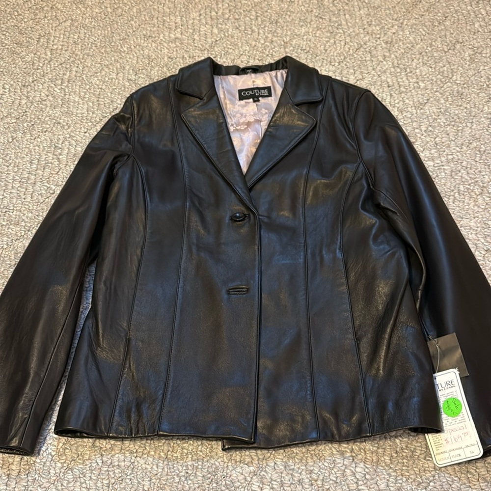 Women’s genuine lamb leather jacket